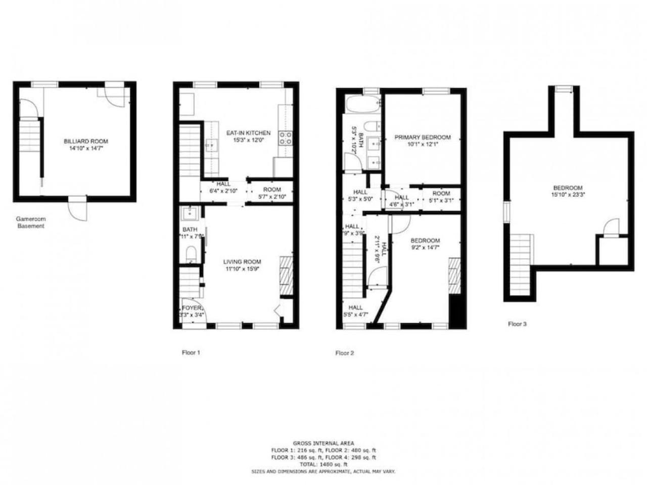 Apartamento Cozy Southside Pitt W/ Pool Table +yard *